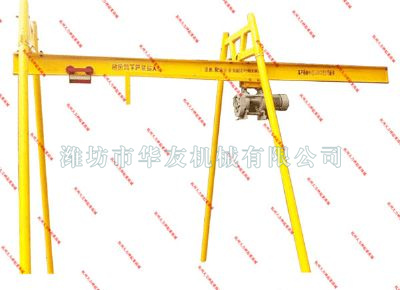 點擊查看詳細信息<br>標(biāo)題：華友機械直滑式吊運機 閱讀次數(shù)：8230